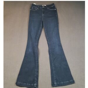 Mavi Sydney Flare Jeans‎ Womens 24 Dark Wash High-Rise Stretch Denim